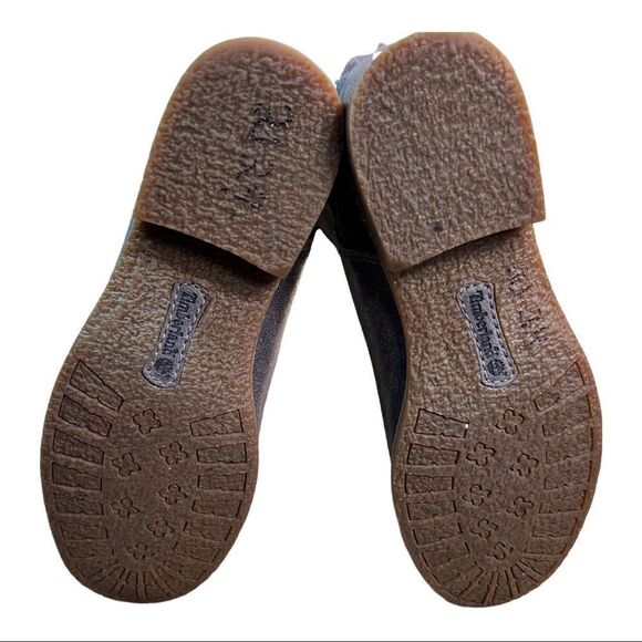 Timberland Boot Sz 8.5 Warm Brown Leather Women - Picture 6 of 10